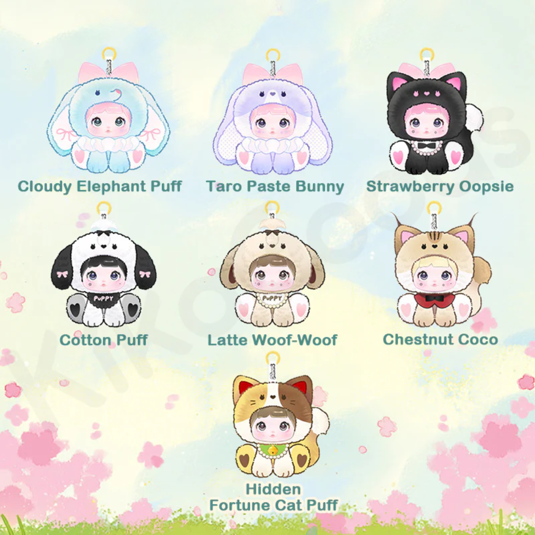 Nommi Sitting Zoo Series Plush Blind Box