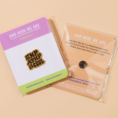 Empathy Is Cool Enamel Pin