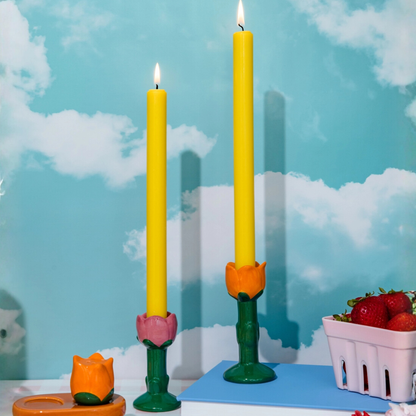 Flowers Candle Holder Set