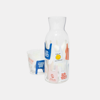 Thank You Bag Carafe Set