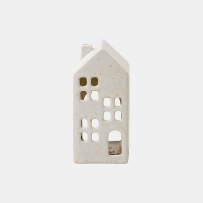 White Holiday House Incense Cone Set