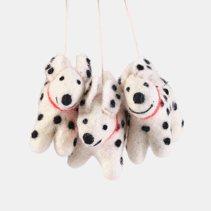 Eric, the Spotty Dog Hanging Felt Ornament