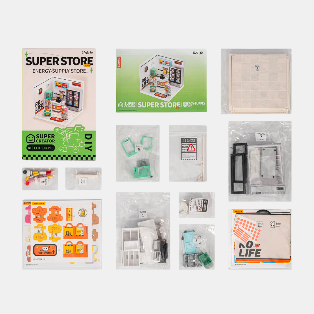 Energy Supply Store DIY Miniature Kit