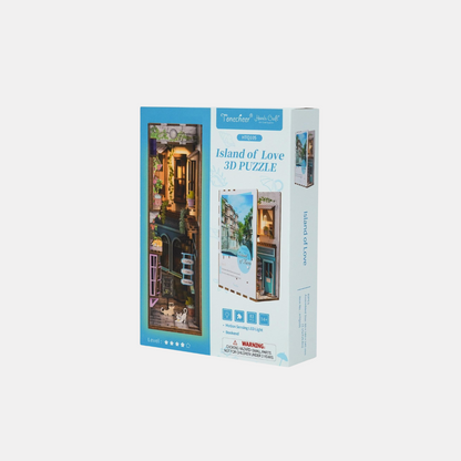 Island of Love Book Nook DIY Miniature Kit