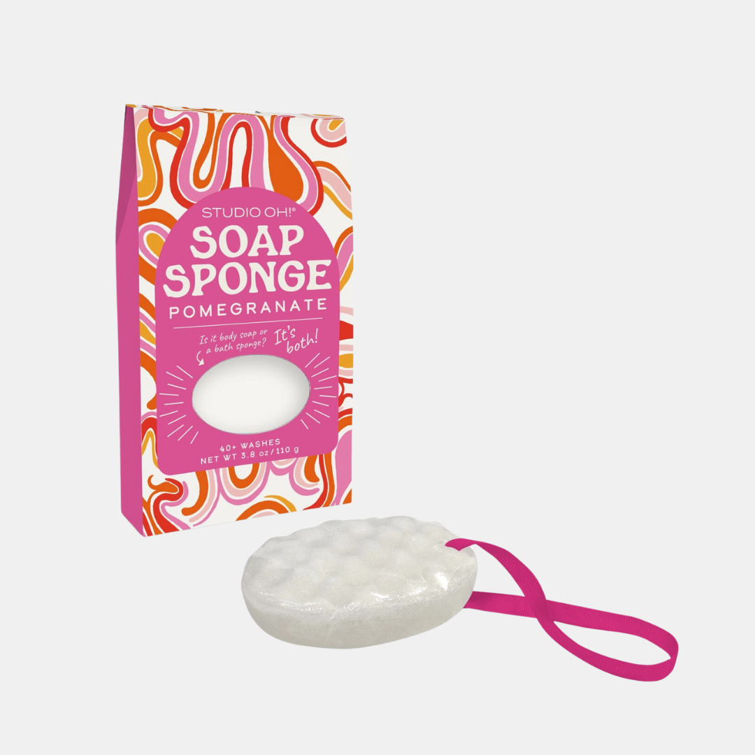 Pomegranate Soap Sponge