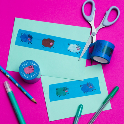 Silly Lambs Washi Tape