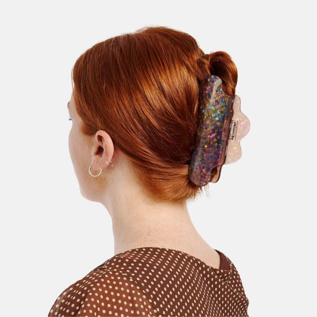 Hazel Sparkle Nimbus Hair Claw