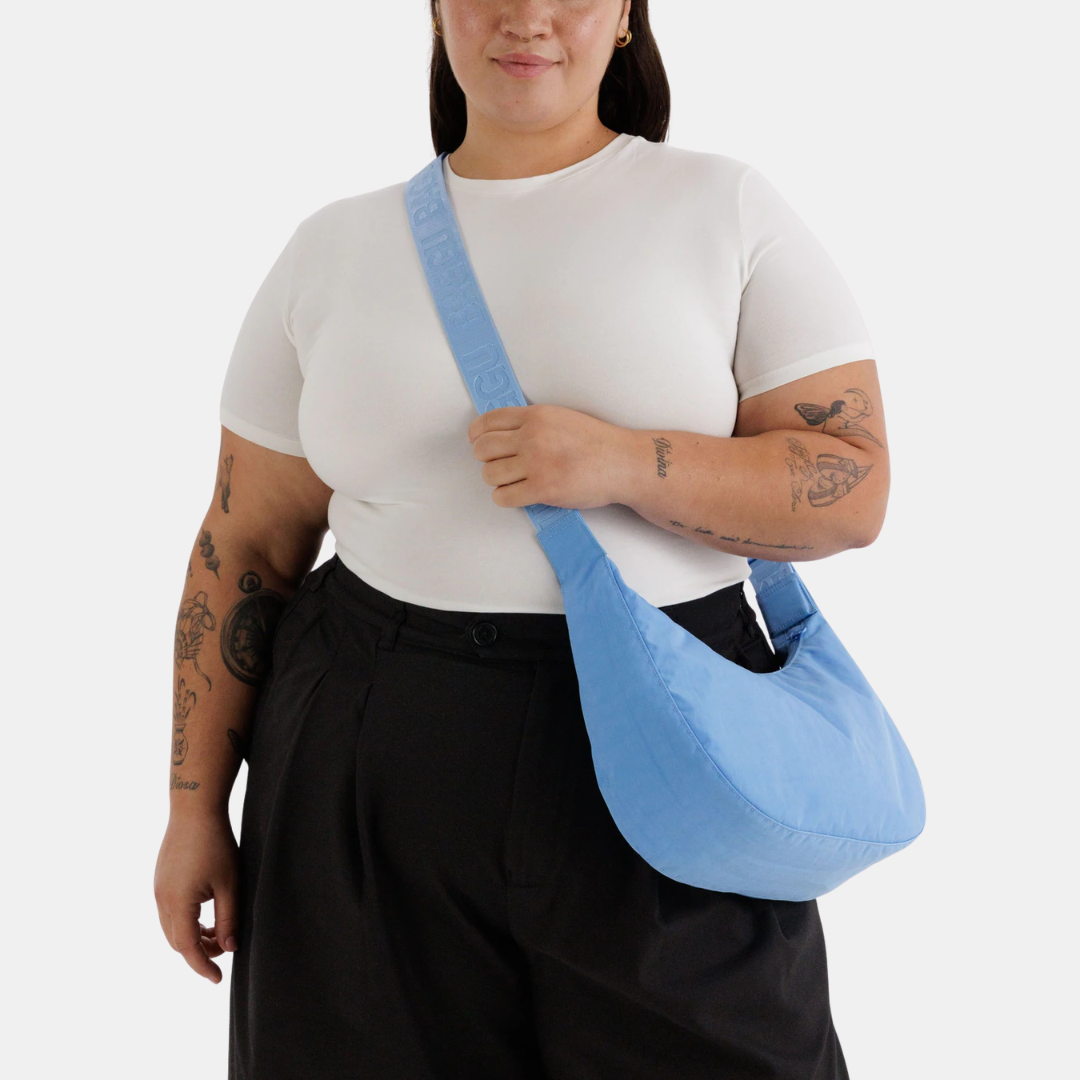 Piscine Medium Nylon Crescent Bag