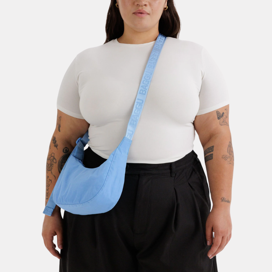 Piscine Small Nylon Crescent Bag