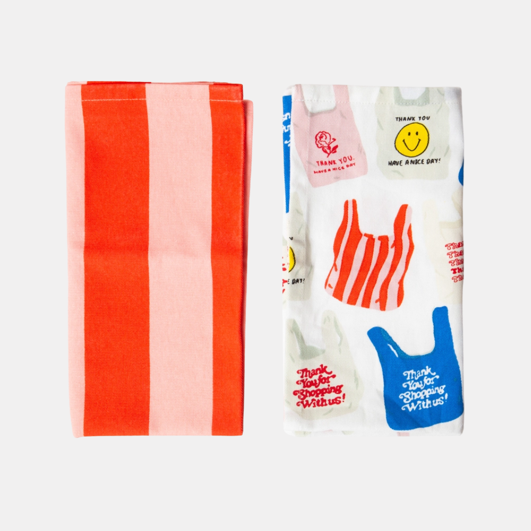 Corner Shop Tea Towel Set