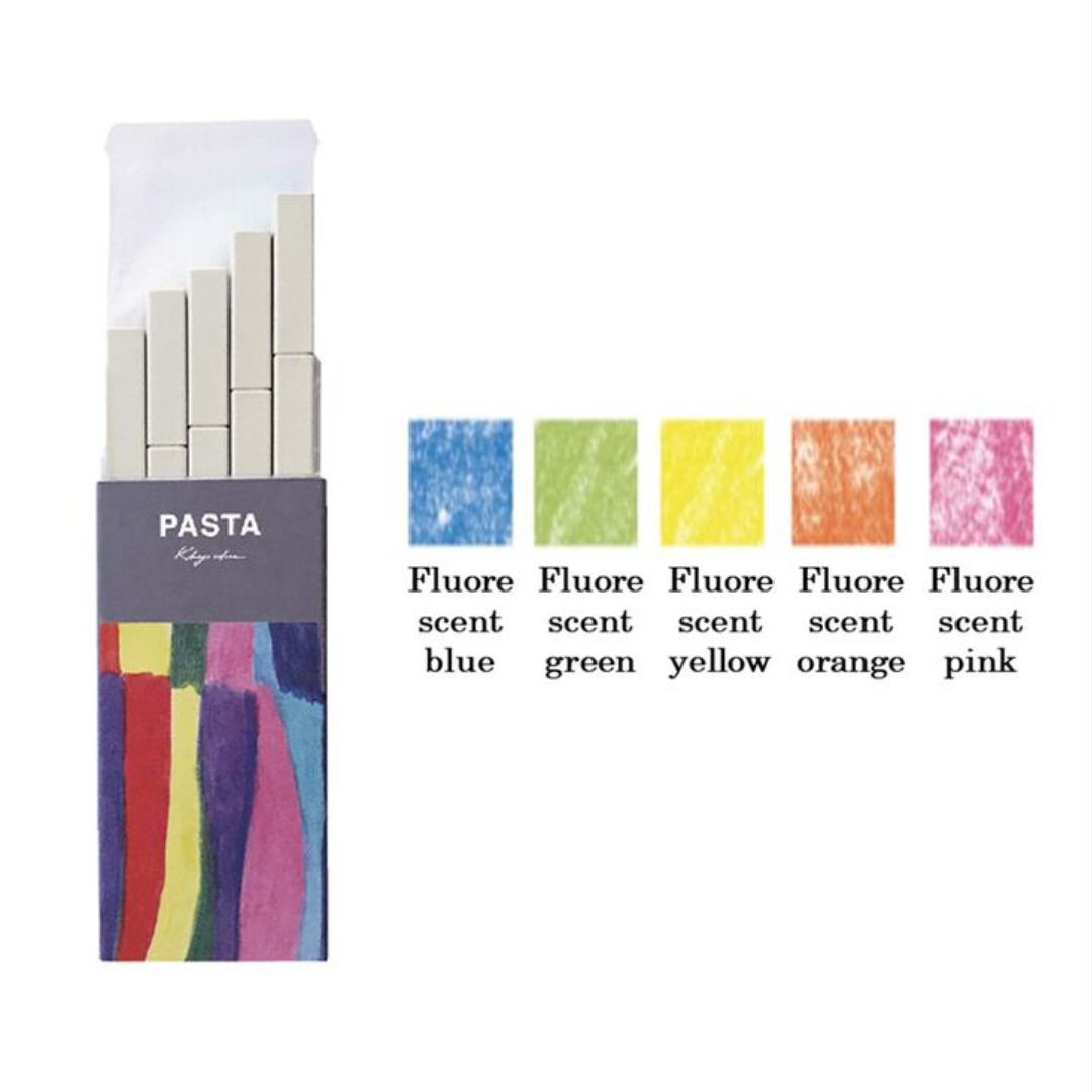 Pasta Marker Pen Fluorescent 5-pack