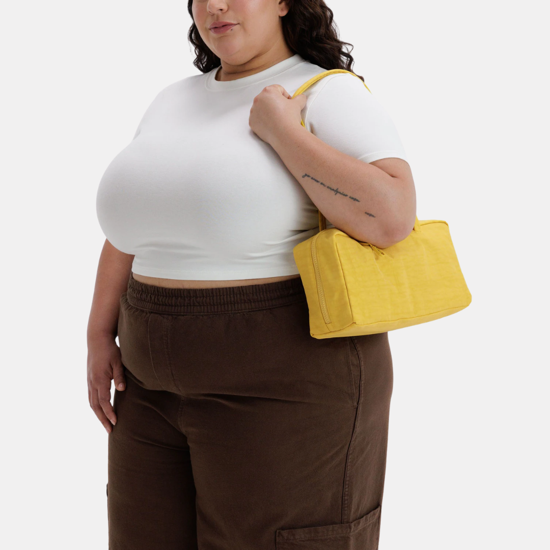 Sunflower Nylon Bowler Bag