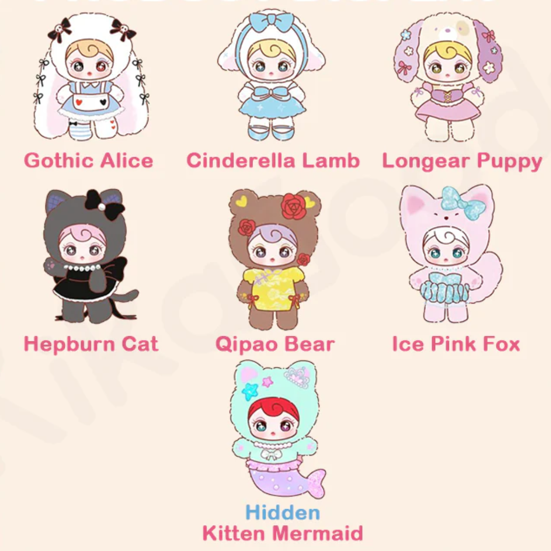 Sunycoco Sweet Rebel Series Plush Blind Box