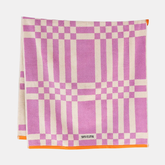 Magenta Marina Hand Towel