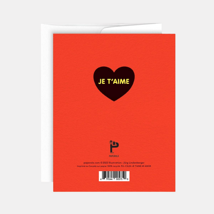 Je T'aime Mi Amor Card
