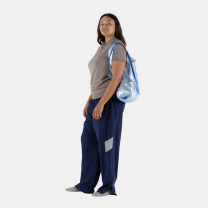 Metallic Light Blue Standard Baggu