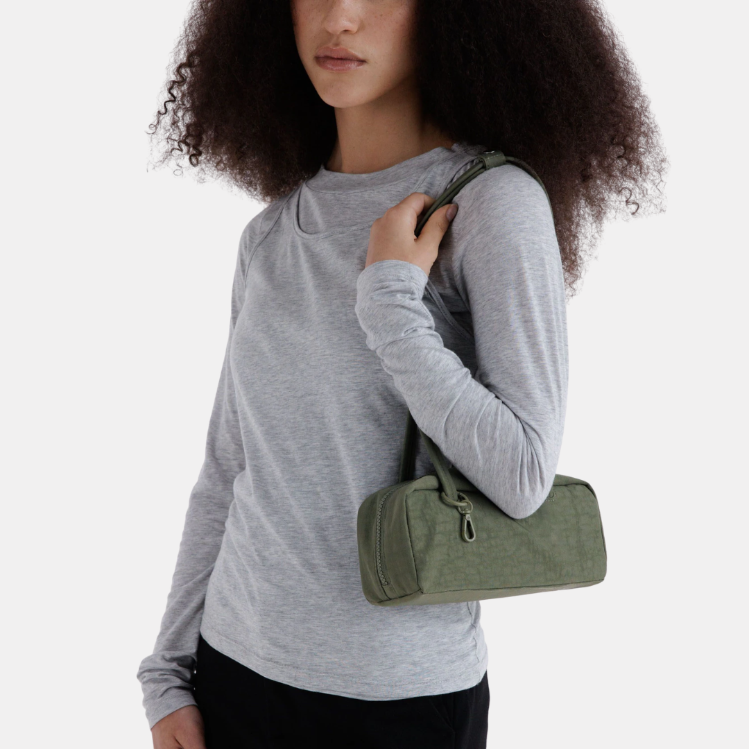 Caper Small Nylon Bowler Bag