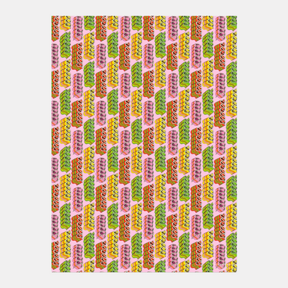 Candy Ribbons Gift Wrap