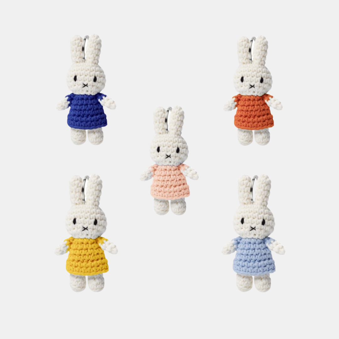 Miffy Crochet Keychain