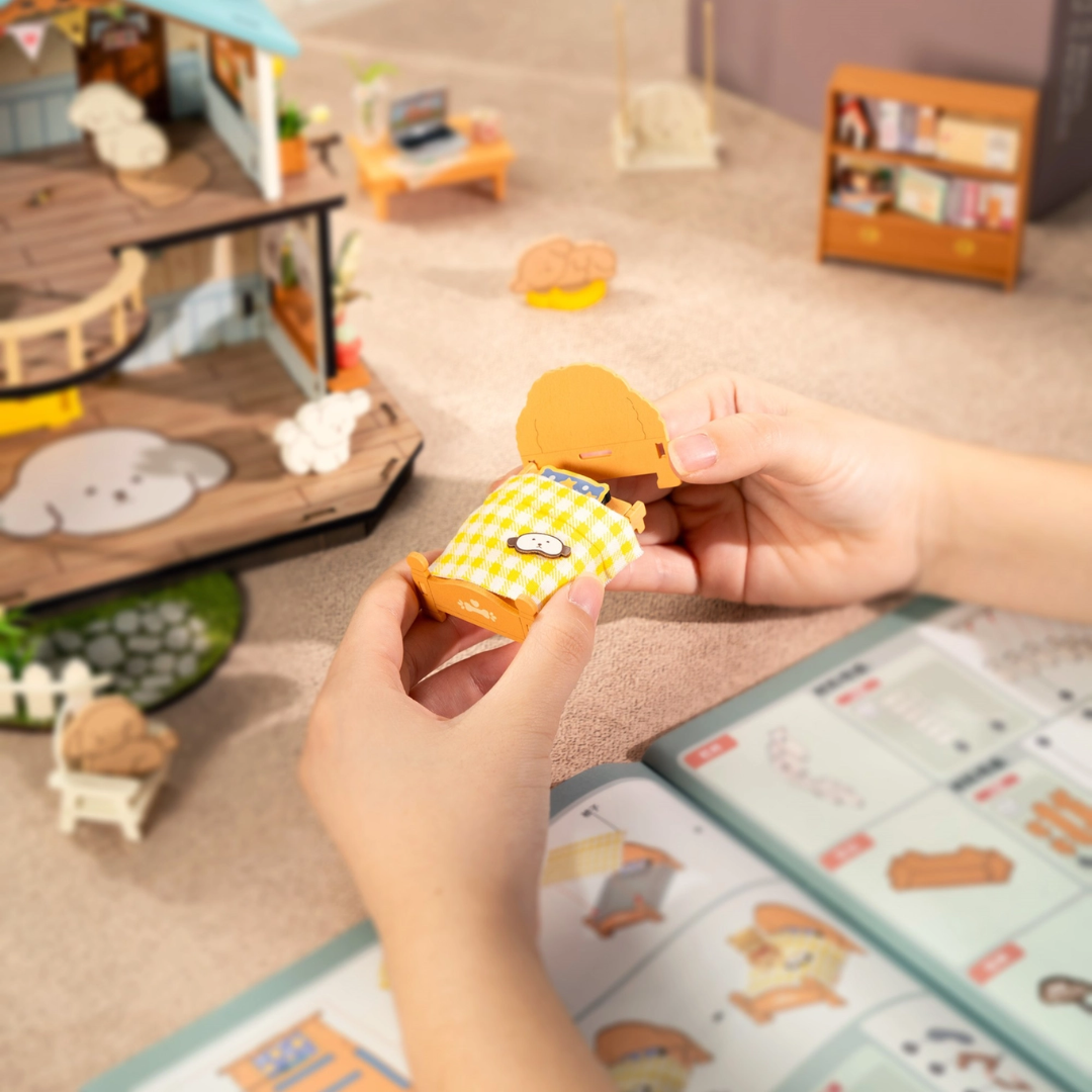 Puppy's Cozy Villa DIY Miniature Kit