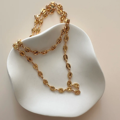 Gold Mariner Chain Necklace