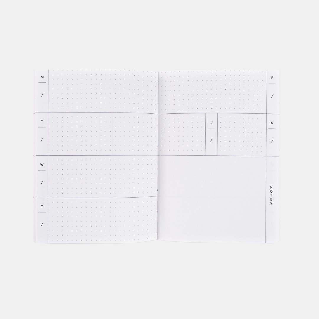 Fete A6 Pocket Undated Weekly Planner