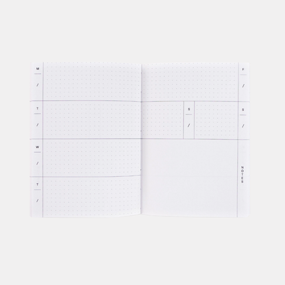 Fete A6 Pocket Undated Weekly Planner