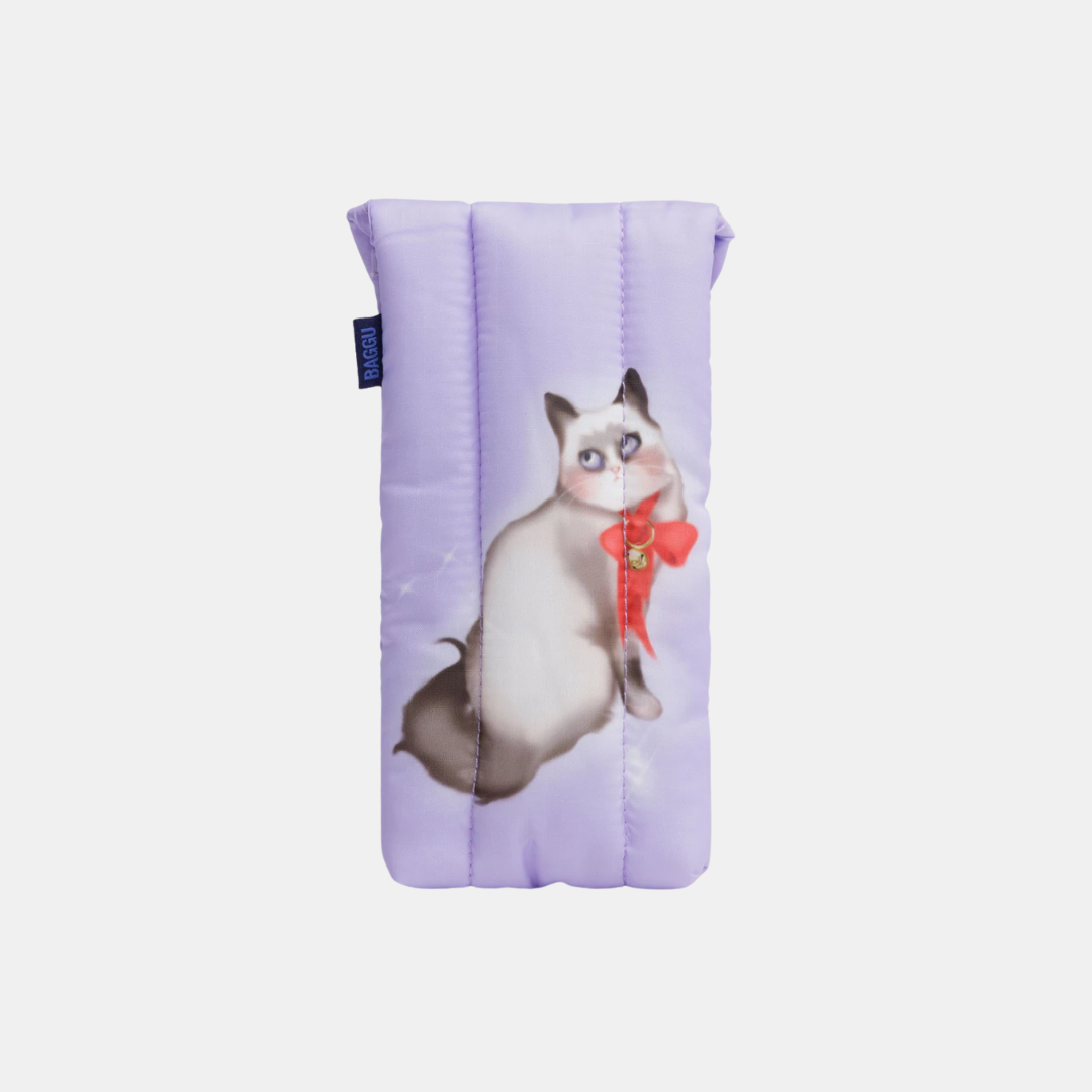 Fancy Cats Puffy Glasses Sleeve