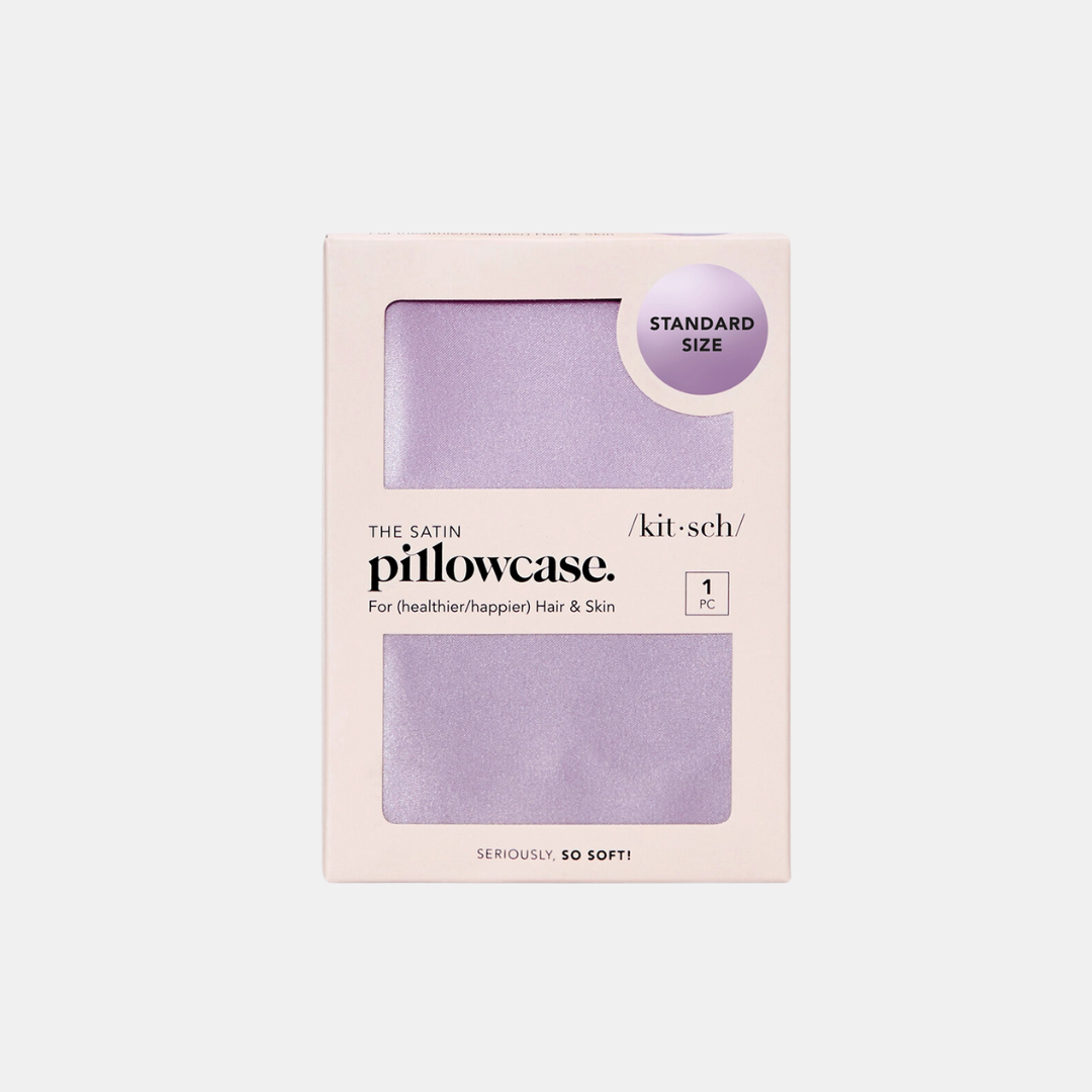 Lavender Satin Pillowcase
