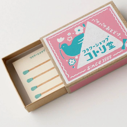 Dove Flower Shop Matchbox Memo Cards