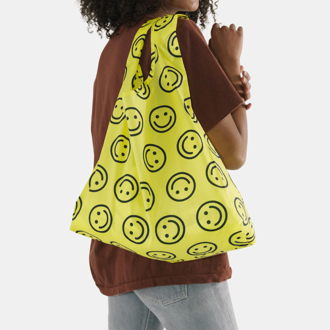 Yellow Happy Standard Baggu
