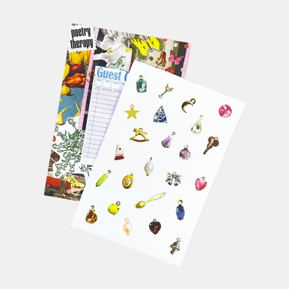Pipsticks x Haricot Vert Sticker Postcard Book