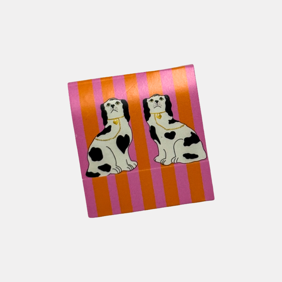 Staffordshire Dog Matchbook