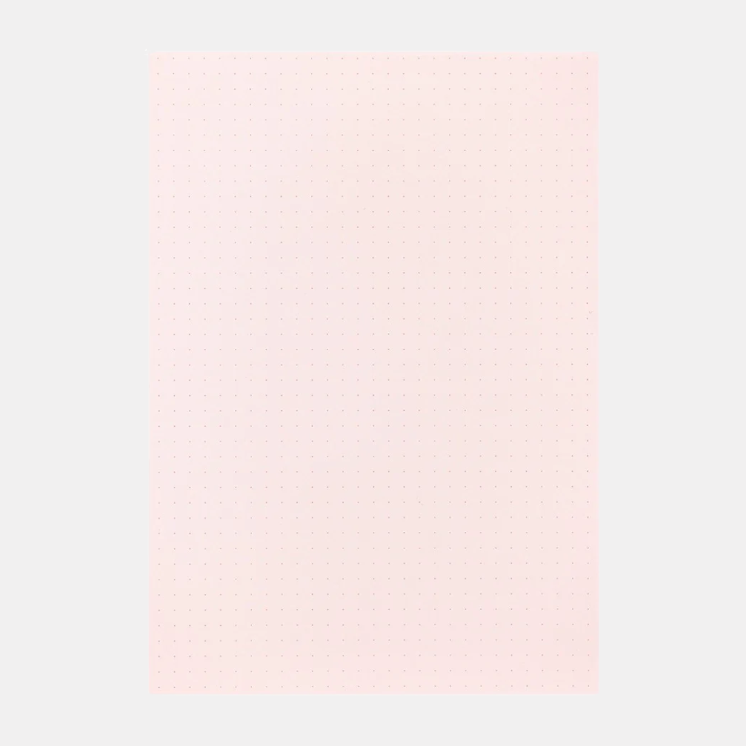 Pink A5 Dot Grid Paper Pad