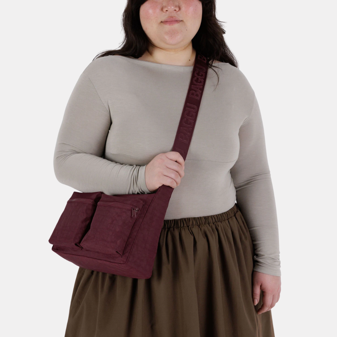 Mahogany Medium Cargo Crossbody Bag