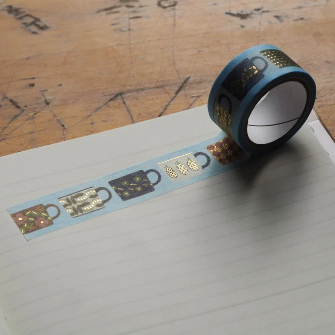 My Favourite Mugs Foil-Stamped Washi Tape
