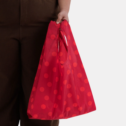 Red Polka Standard Baggu