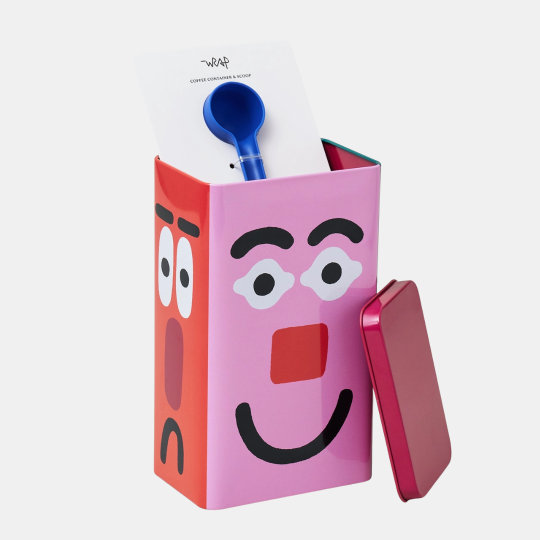 Faces Kitchen Storage Tin