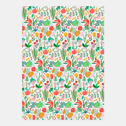 Succulent Garden Gift Wrap