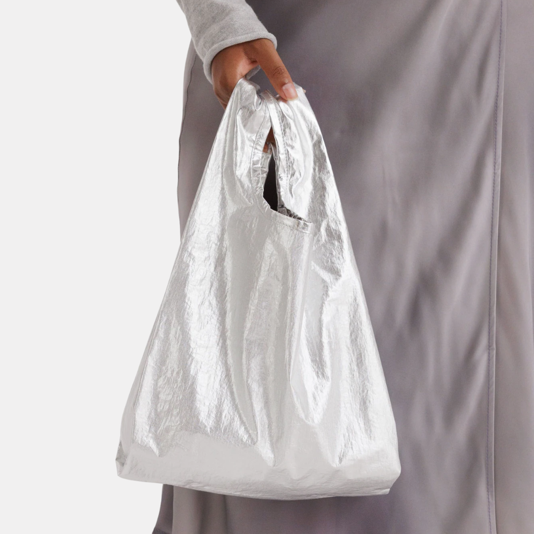 Chrome Metallic Baby Baggu