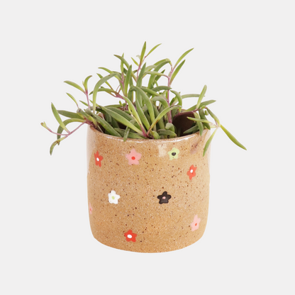 Ditsy Floral Small Ceramic Plant Pot