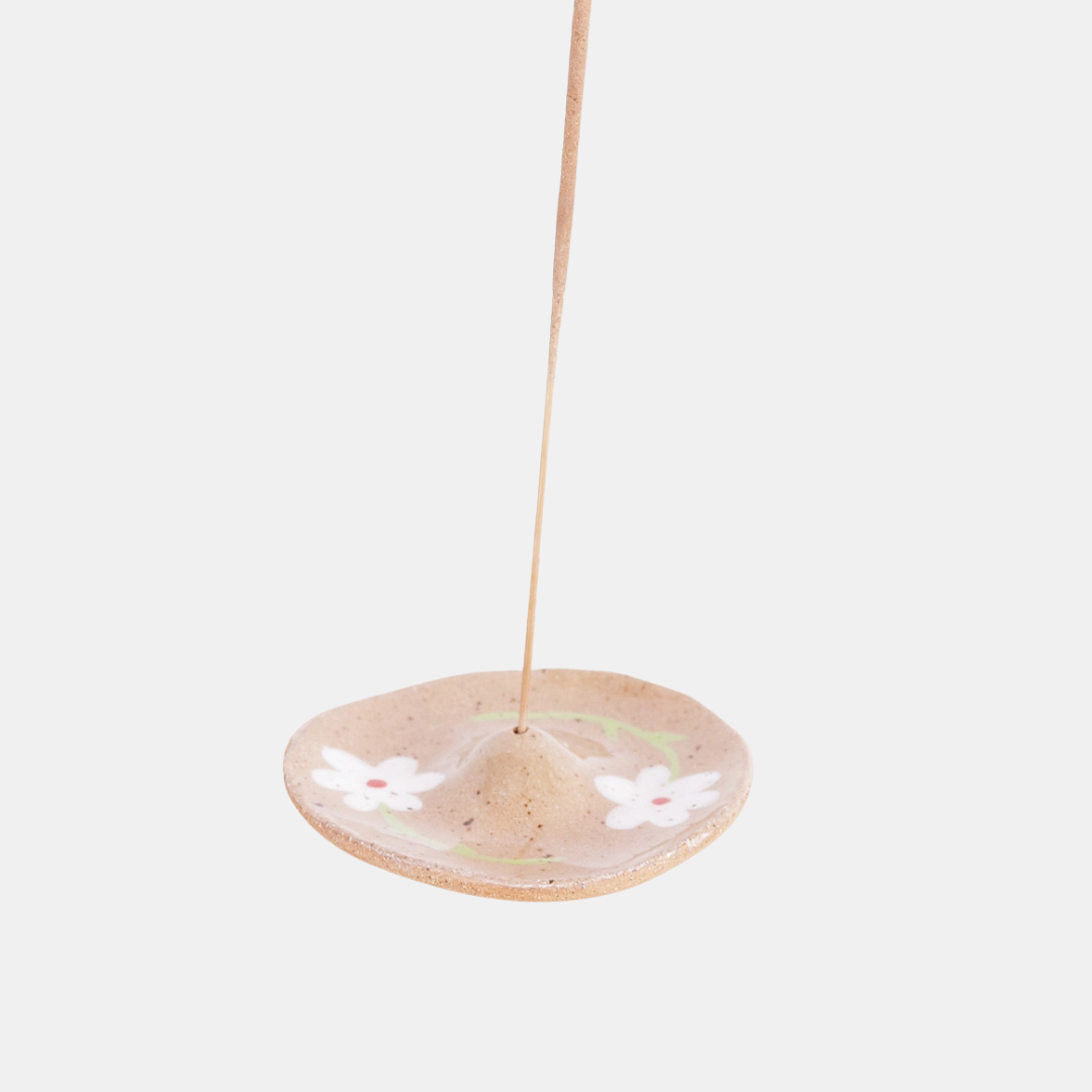 Daisy Ceramic Incense Holder