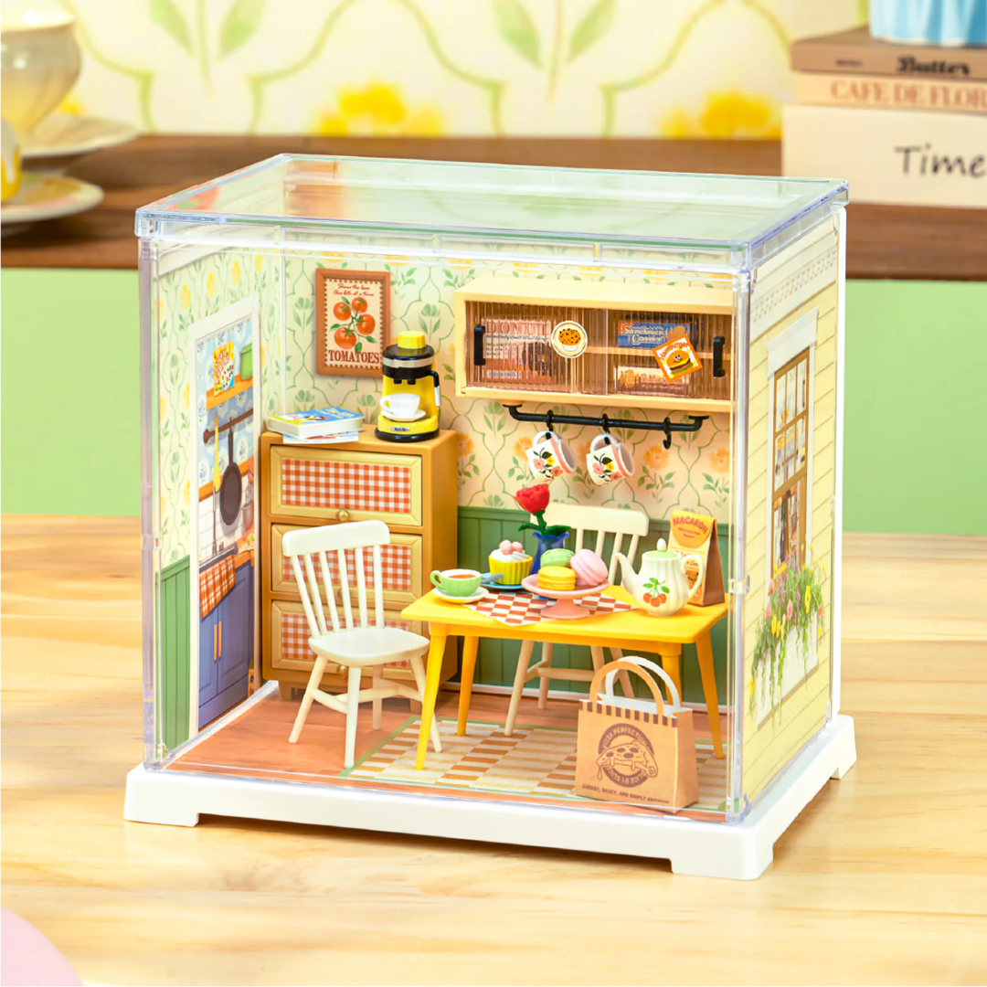 Floral Dining Room DIY Miniature Kit