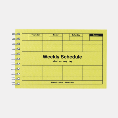 Citron Dayfree Weekly Schedule