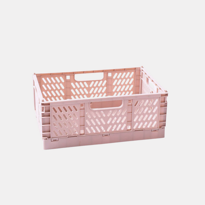 Medium Dusty Pink Storage Crate