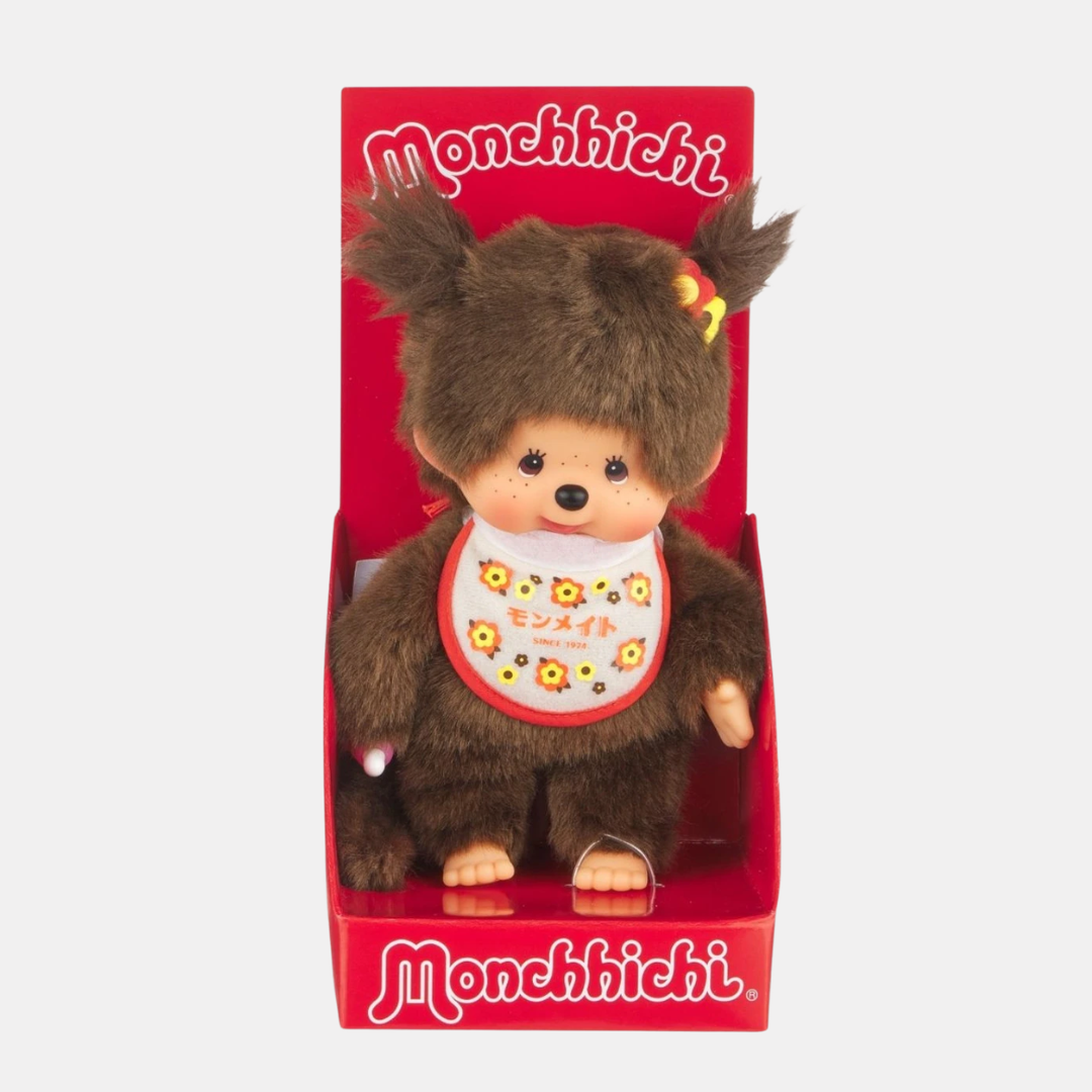 Monchhichi Retro Monmate Girl Plushie