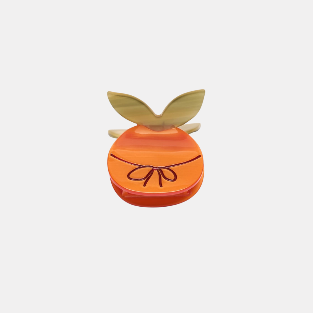 Mandarin Orange Hair Claw