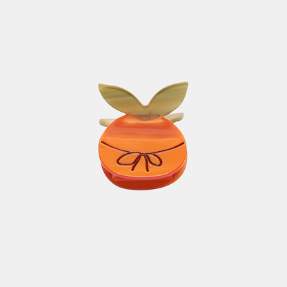 Mandarin Orange Hair Claw