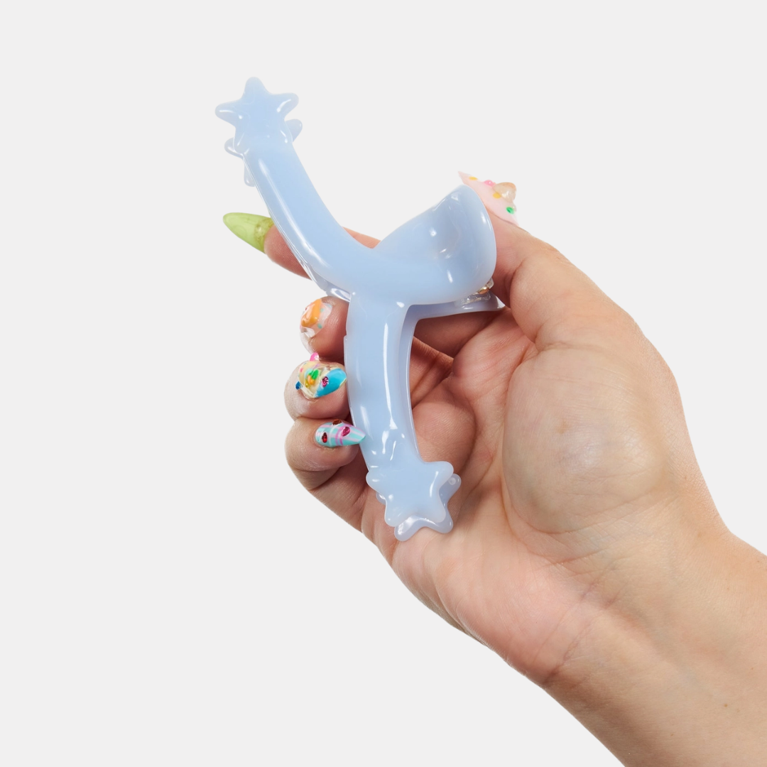 Baby Blue Single Star Loop Claw