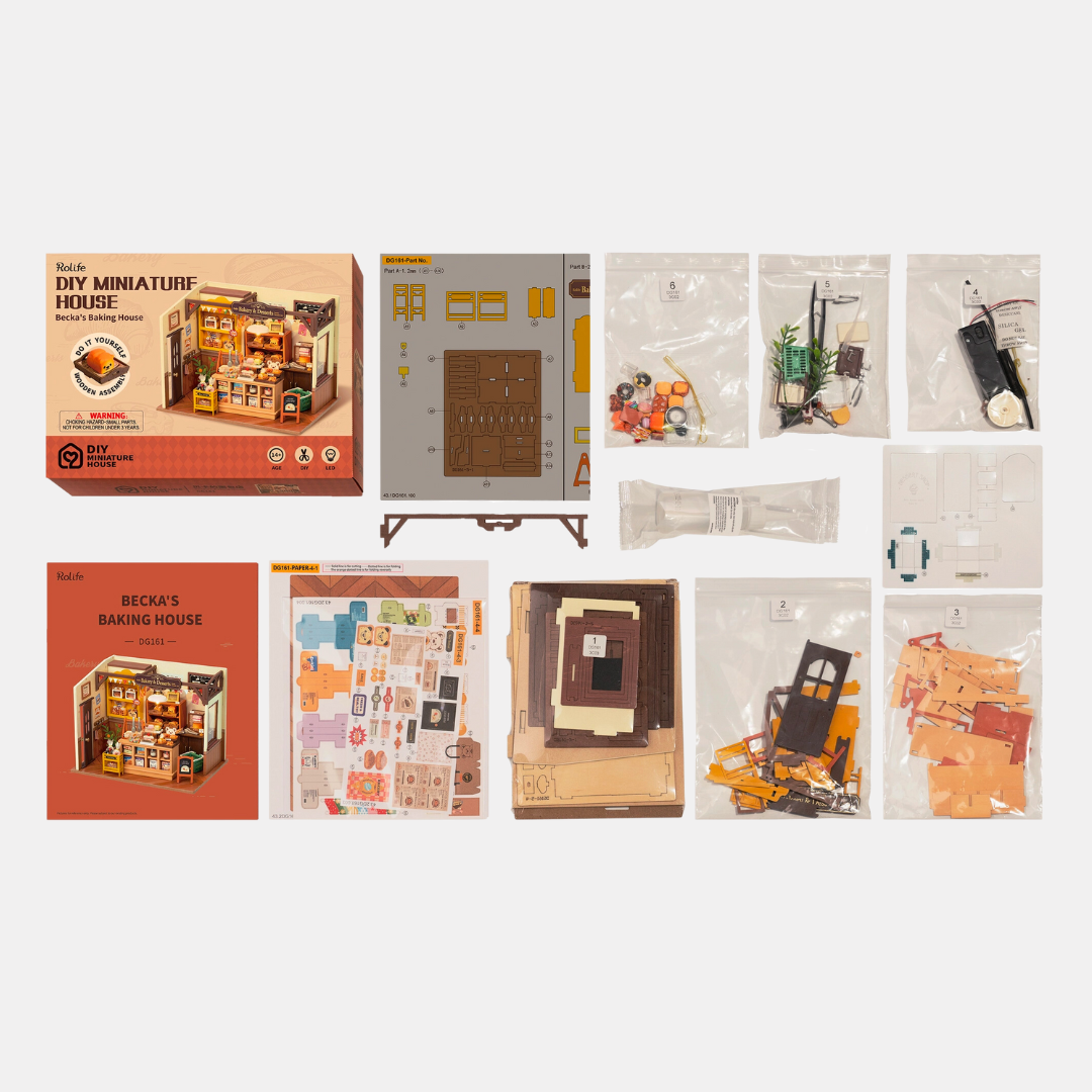Becka's Baking House DIY Miniature Kit